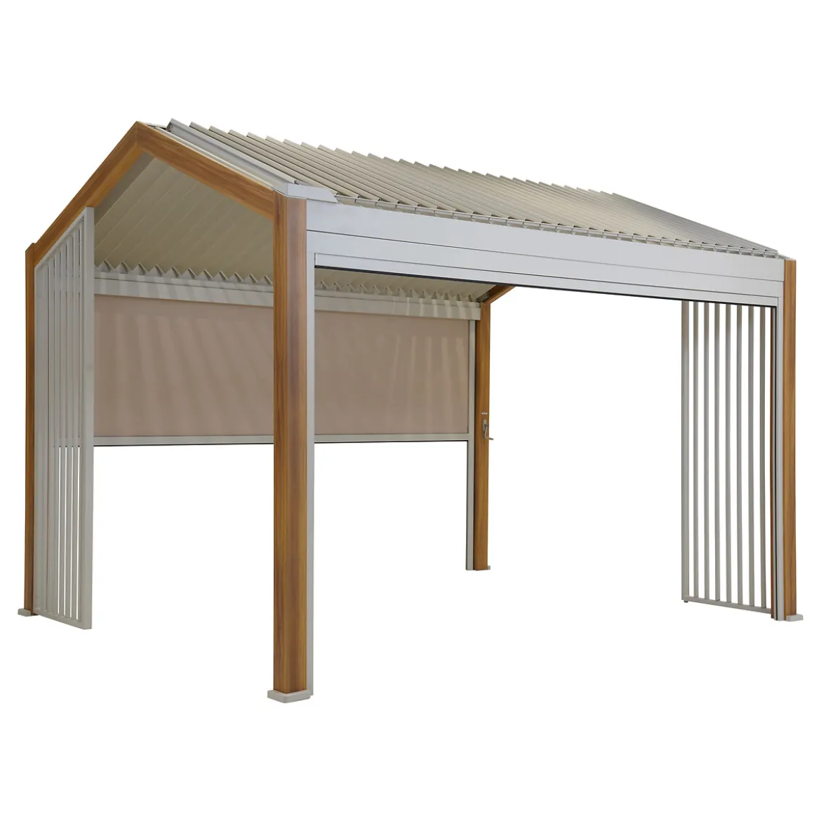 Pérgola ECOZIA beige/lino 4x3m