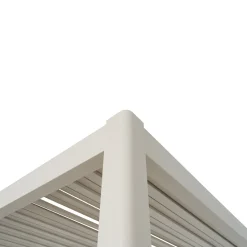 Pérgola eléctrica EVORA argile 4x3cm