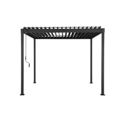 Pérgola HOKIA gris grafito 3x3m