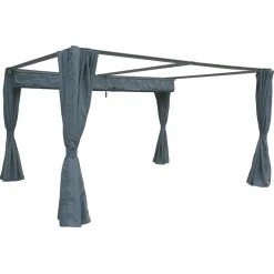 Pérgola PALMEIRA gris ardosia 3x4m