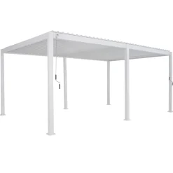Pérgola ÉVORA blanca 3,6x6m