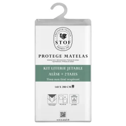 Protector de colchón doble desechable MILEY