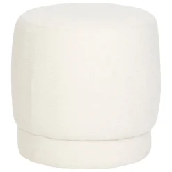Puf AMEA blanco 40x39cm