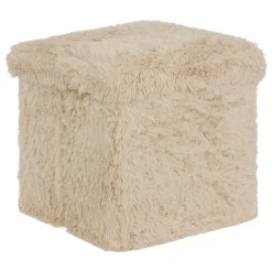 Puf con almacenaje DUVIA beige