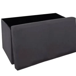 Puf Doble Con Almacenaje 76.6x38x37.5Cm