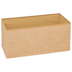 Puf doble MIXMODUL efecto yute de mdf 38x76cm