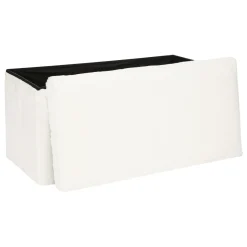 Puf Ezzio Doble C/Almacenaje 76x38x38Cm