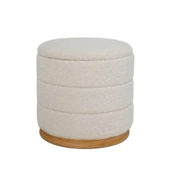 Puf/mesa BATH beige 37x39cm