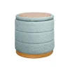 Puf/mesa BATH verde 37x39cm