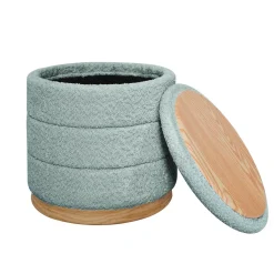 Puf/mesa BATH verde 37x39cm