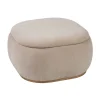 Puf/mesa de centro PHILIPE beige