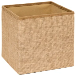 Puf MIXMODUL efecto yute de mdf 31x31cm