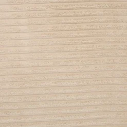 Puf SEVI beige de terciopelo