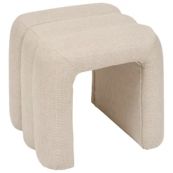 Puf SISCO de tele beige