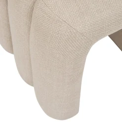 Puf SISCO de tele beige
