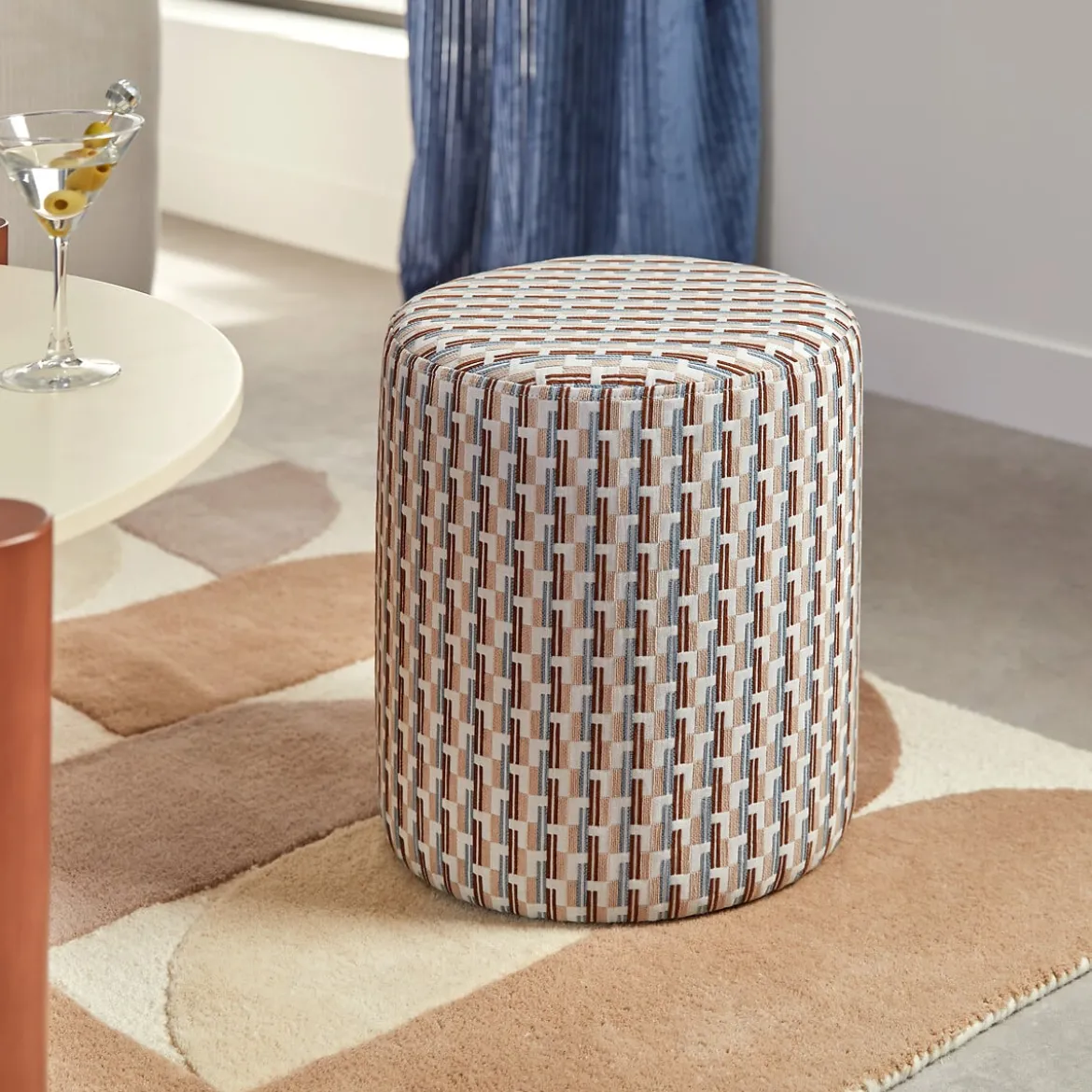 Puf SKY LOUNGE beige 38x35cm