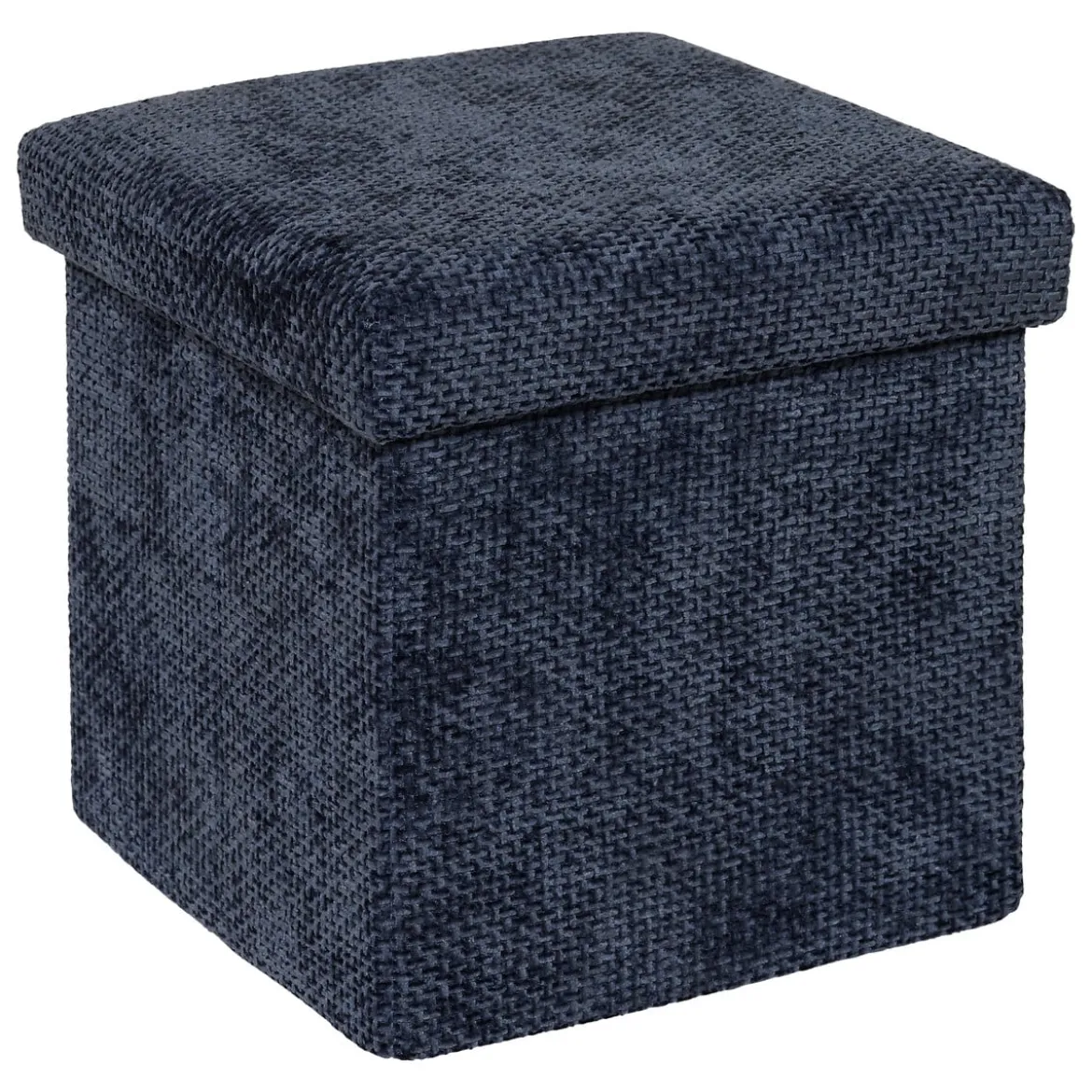 Puf VELVY azul oscuro 31x31cm