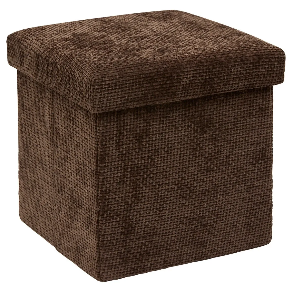 Puf VELVY marrón 31x31cm