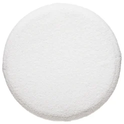 Puf Vibe Redondo Blanco 40x40Cm