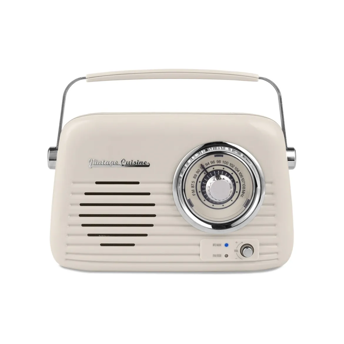 Radio VINTAGE CUISINE beige con bluetooth