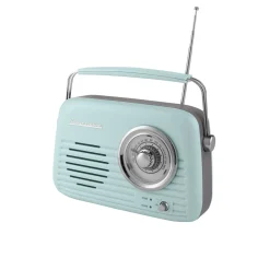 Radio VINTAGE CUISINE menta con bluetooth