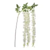 Rama De Glicinia Blanca Artificial 130Cm