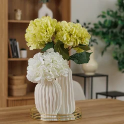 Rama de hortensia artificial 83cm