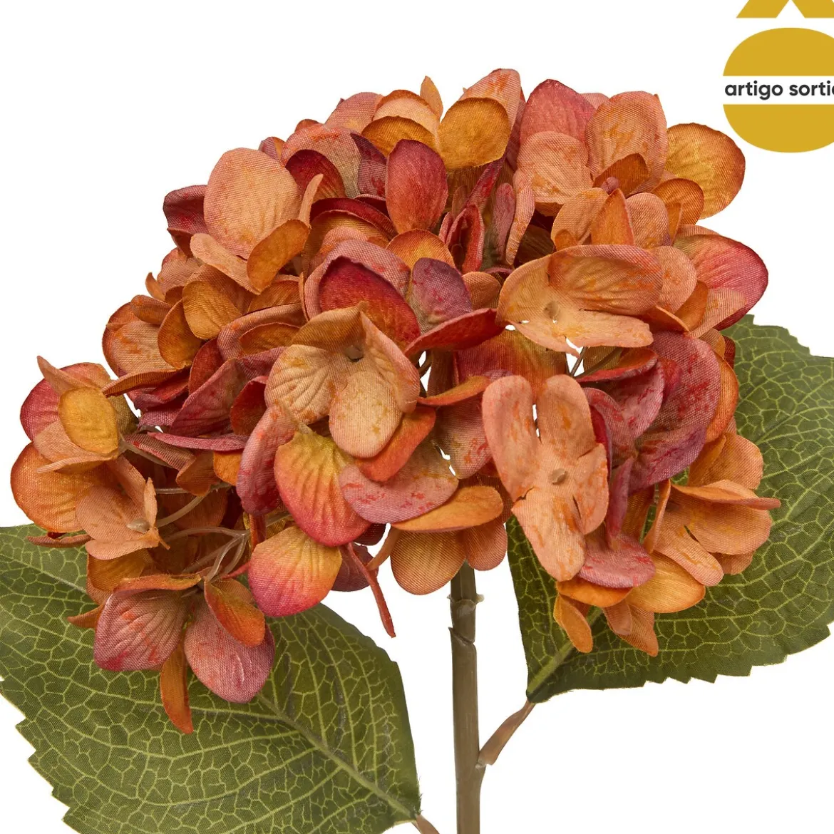 Rama de hortensia artificial 62cm