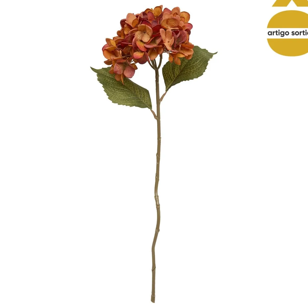 Rama de hortensia artificial 62cm