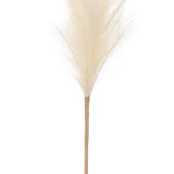 Rama pampa artificial blanca 110cm