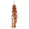 Ramo eucalipto artificia JAMES naranja 80cm