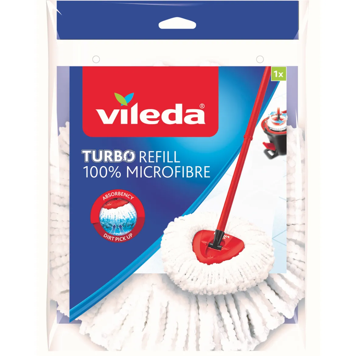 Recambio Microfibras P/Cubo C/Pedal VILEDA