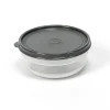 Recipiente Plast. Red. Tapa Gris 0.8L
