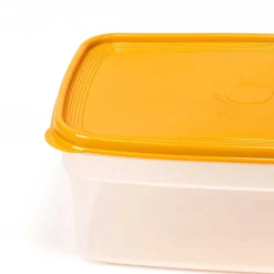 Recipiente Rectangular Amarillo 4.5L