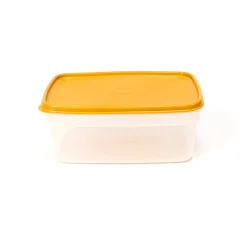 Recipiente Rectangular Amarillo 4.5L
