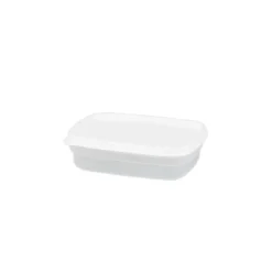 Recipiente Rectangular Blanco 0.8L