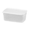 Recipiente Rectangular Blanco 1.7L