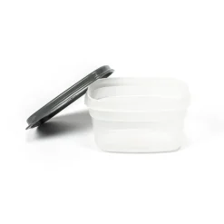 Recipiente Rectangular Gris 0.5L