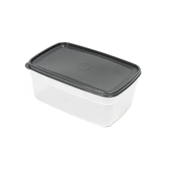 Recipiente Rectangular Gris 4.5L