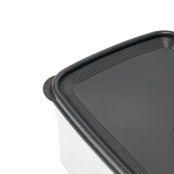 Recipiente Rectangular Gris 4.5L