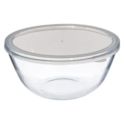 Recipiente Redondo Vidrio Con Tapa 4.4L