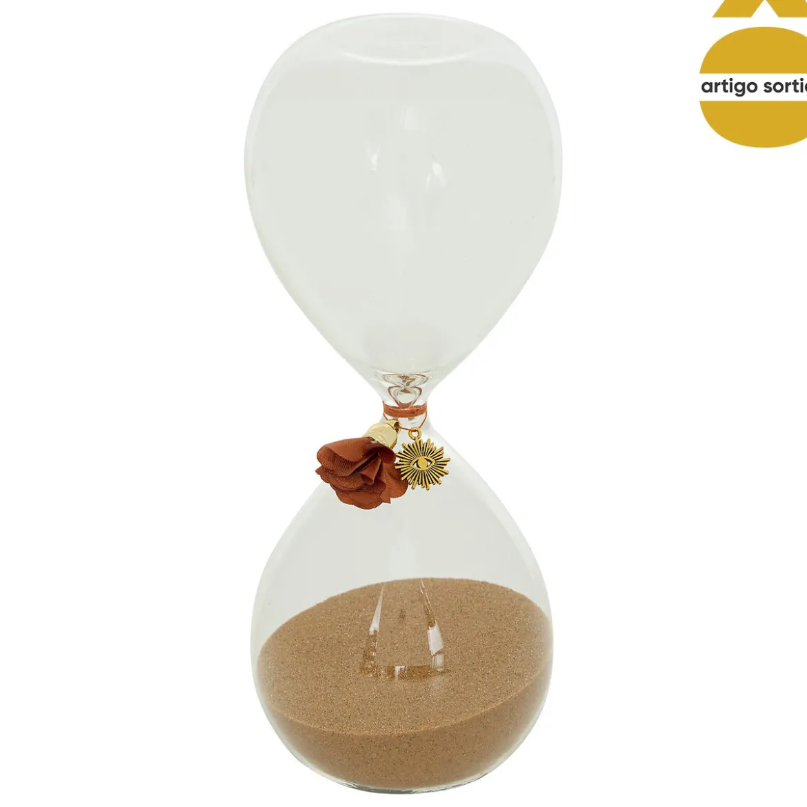 Reloj de arena BELLI de vidrio 20cm