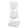 Reloj de arena de cristal decorativo OLEN 21cm