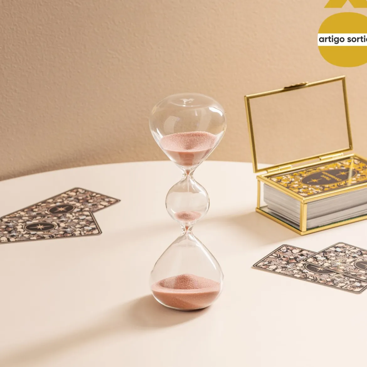 Reloj de arena de vidrio BLI