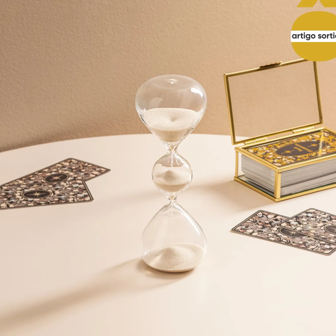 Reloj de arena de vidrio BLI
