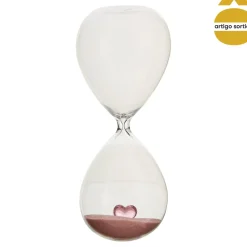 Reloj de arena POPI de vidrio 20cm