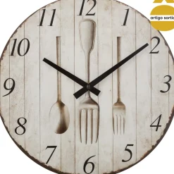 Reloj De Pared Decorativo Mdf 28Cm
