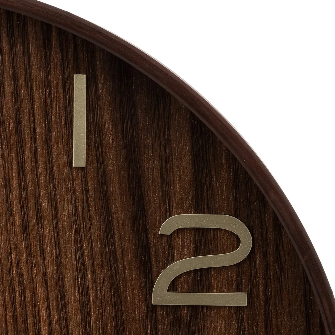 Reloj de pared de mdf y vidrio IVANA 55cm