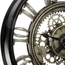 Reloj De Pared De Plástico 50x7.5Cm