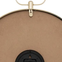 Reloj De Pared Irina Dorado De Metal 53cm